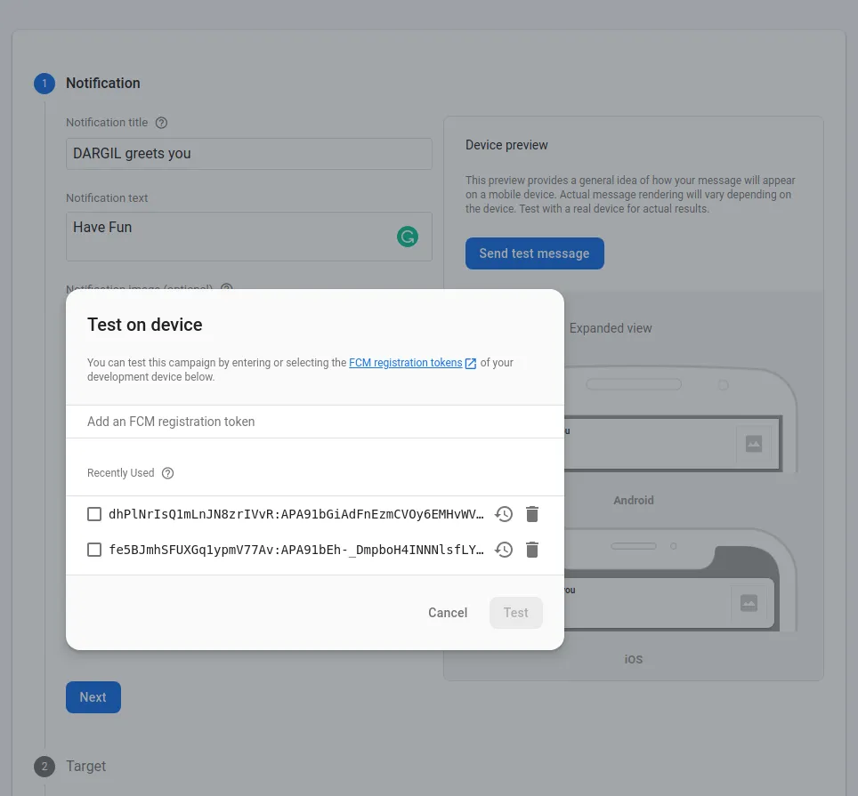 Device Test