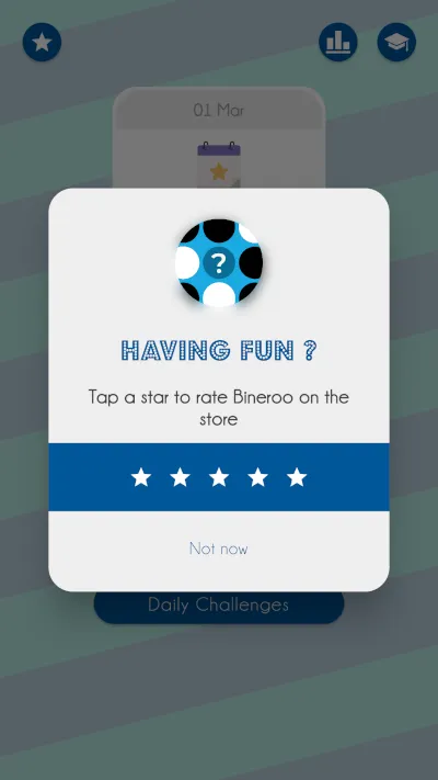New review popup